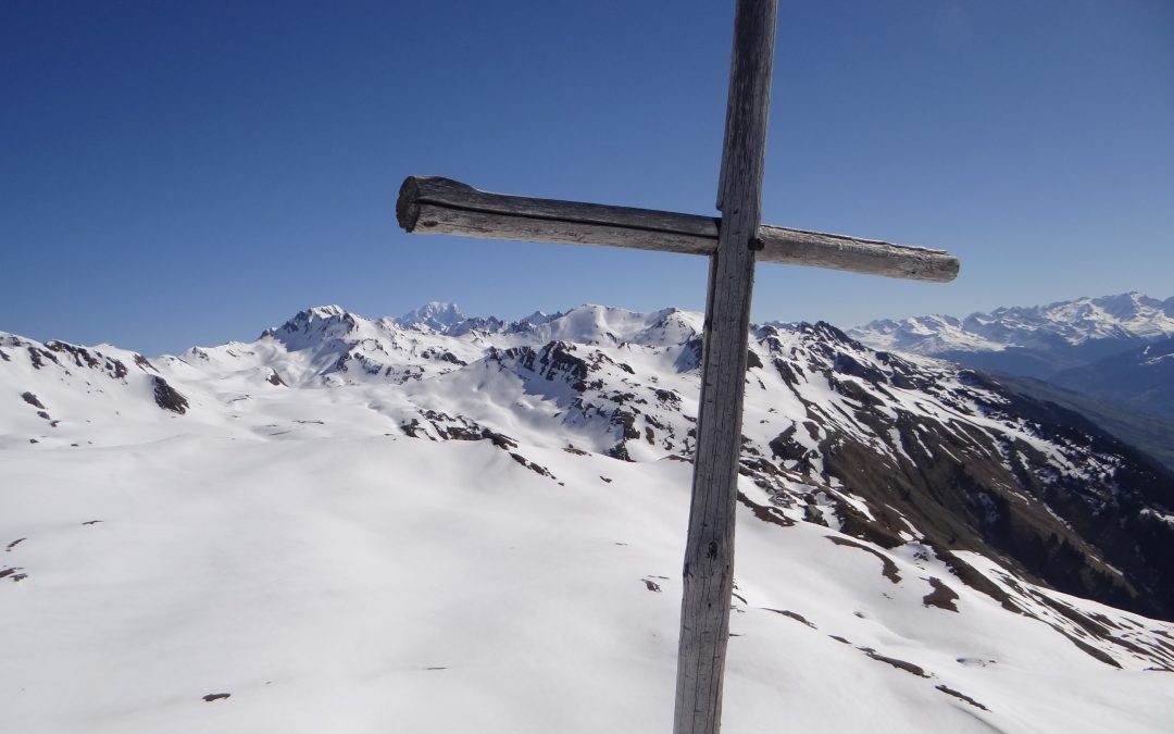 QUERMOZ 2296m en randonnée à ski